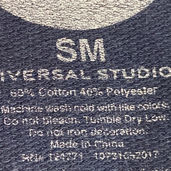 Race Through New York Starring Jimmy Fallon Navy Blue Universal Sweatshirt Small - Picture 7 of 7